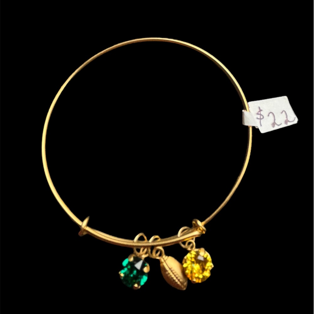 Green Bay Packers Bangle  Bracelet - NWT
